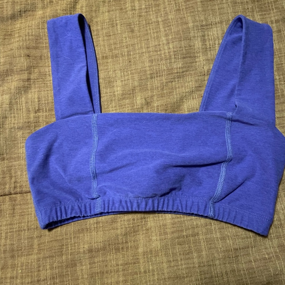 Beyond Yoga Blue Sports Bra